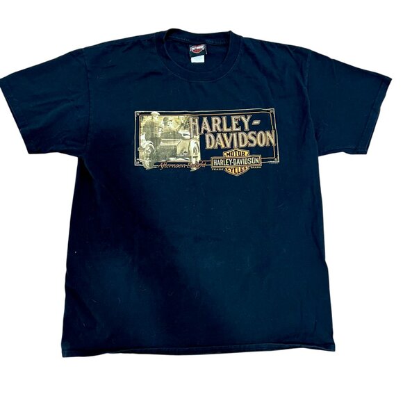 Harley Davidson Erie PA Graphic T-Shirt - Picture 1 of 5